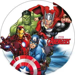 Avengers – superhrdinové – jedlý obrázek na dort