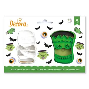 Vykrajovátko mumie a frankenstein 8cm - Decora
