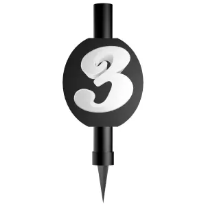 Dortová fontána číslo 3, 12 cm – Amscan