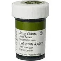 Gelová barva Zelený mech 28,35 g – Wilton