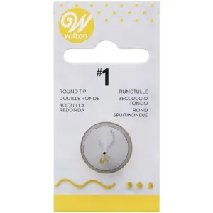 Trezírovací špička hladká č. 1 (1 mm) – Wilton