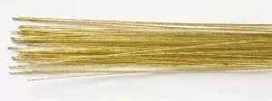Aranžovací drát č. 24 zlatý 36 cm 50 ks – Culpitt