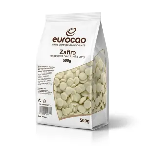 Bílá cukrářská poleva Zafiro 500 g – Eurocao