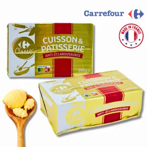 Francouzský tuk pro cukráře se syrovátkou 500 g – Carrefour