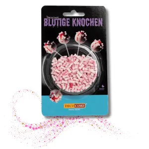 Cukrové kosti s krvavým efektem 25 g – DecoCino