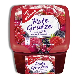 Ovocný rozvar s kusovým ovocem Zahradní ovoce 1000g – EDEKA