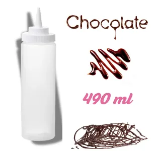 Dávkovací zdobička 490 ml na čokoládu a polevy