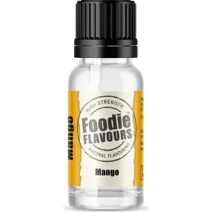 Přírodní koncentrované aroma mango 15 ml – Foodie Flavours