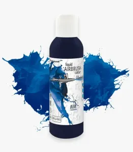 Airbrush barva tekutá modrá 135 ml – Food Colours