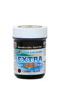 Gelová barva extra černá 35 g – Food Colours