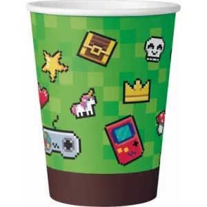 Papírové kelímky Minecraft 200 ml 6 ks – Godan