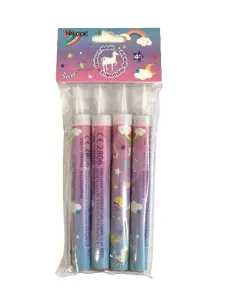 Dortová fontána s jednorožci malá 12 cm (4 ks)