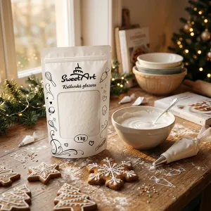 Královská glazura cukrová poleva na perníčky 1 kg – SweetArt