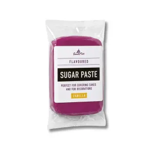 Fialový fondán na dort s vanilkovou příchutí 250 g – SweetArt