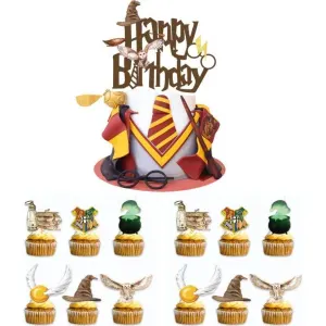 Zápich na dort Happy birthday, Harry Potter 25 ks – Cakesicq