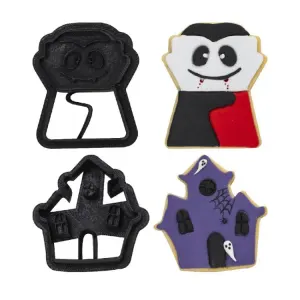 Vykrajovátka Upír a strašidelný dům 2 ks – Decora