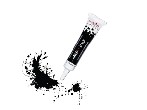 Gelová barva černá 20 g – Saracino