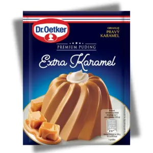 Puding v prášku Extra karamel 40 g – Dr. Oetker