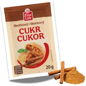 Skořicový cukr 20 g – Fine Life