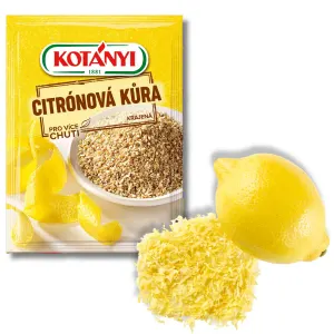 Citronová kůra na pečení 14 g – Kotányi