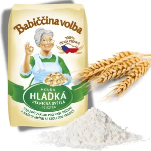 Pšeničná mouka hladká 1 kg – Babiččina volba