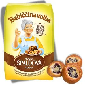 Špaldová mouka hladká pro pekaře a cukráře 1 kg – GoodMills Česko