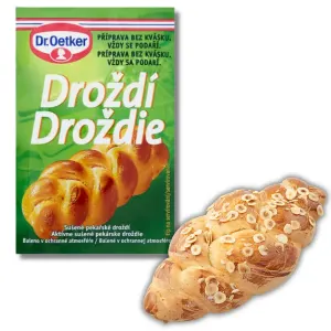 Sušené pekařské droždí 7 g – Dr. Oetker