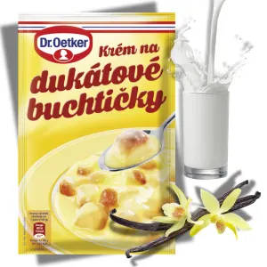 Krém na dukátové buchtičky v prášku 30 g – Dr. Oetker
