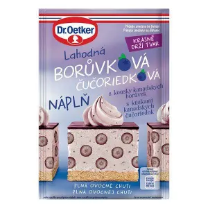 Borůvková náplň pro rychlou přípravu krému 50 g – Dr. Oetker