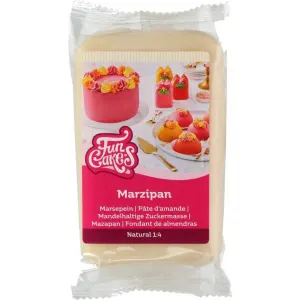 Bílý marcipán 1:4 na potahování a modelování 250 g – FunCakes
