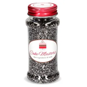 Cukrářské zdobení stříbrné kamínky 80 g – Cake Masters