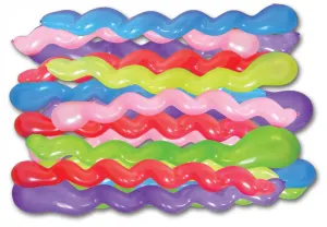 Dlouhé spirálové balónky 40 cm, 7 ks – Alvarak