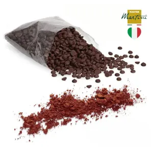 Tmavá kakaová poleva Caribe 250 g – Master Martini