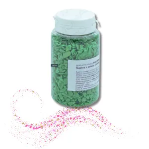 Šupiny z polevy tmavě zelené 100 g
