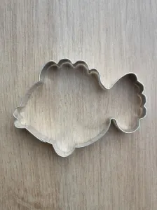 Vykrajovátko velká skalára baculatá ryba 8 × 6 cm – Felcman