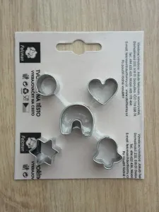 Vykrajovátko mini symboly Vánoc 1,3 x 1,3 cm – Felcman