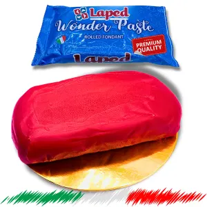 Červená potahovací hmota na dort Wonder 1 kg – LAPED