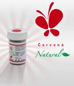 Barva v prášku Natural Line přírodní červená 5 g