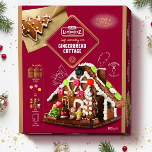 Perníková chaloupka sada k sestavení a zdobení 900 g – LAMBERTZ