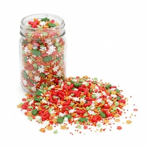 Vánoční posyp na cukroví a dorty Super Mix 80 g – Cake Masters