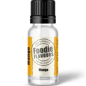 Přírodní koncentrované aroma mango 15 ml – Foodie Flavours