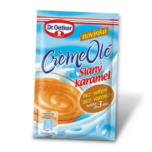 Pudink bez vaření Créme Olé slaný karamel 53 g – Dr. Oetker