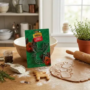 Vykrajovátka na cukroví sob, nerezová sada 3 ks – Wilton