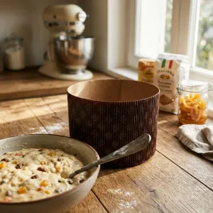 Vysoká papírová forma na Panettone 500g