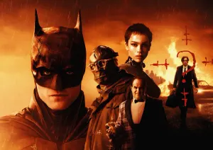 Batman – Temný rytíř a postavy z filmu – jedlý papír na hranatý dort