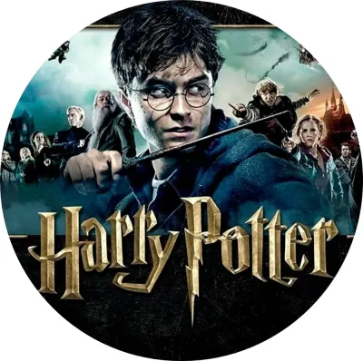 Harry Potter Bitva o Bradavice – jedlý obrázek na dort