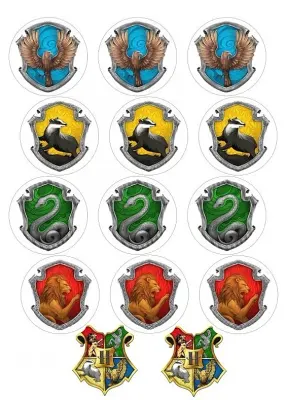 Harry Potter Cupcakes – jedlý papír na cupcakes