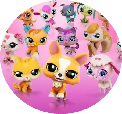 Littlest Pet Shop – jedlý obrázek na dort