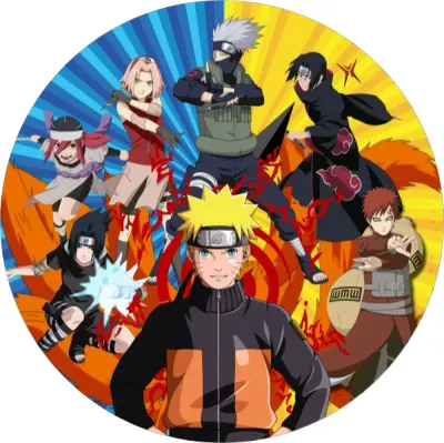 Naruto – jedlý obrázek na dort