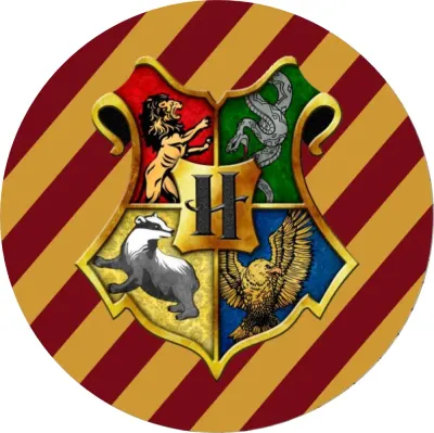 Harry Potter – erb Bradavic – jedlý obrázek na dort